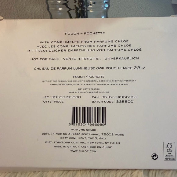 Chloe Cream and Red Mini Bag - Picture 3 of 9